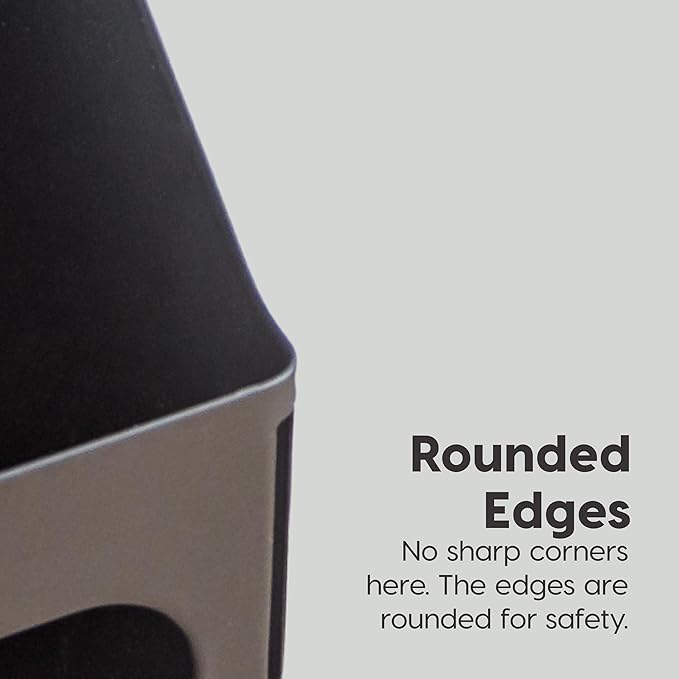 IRIS USA Metal Magazine File Holders, 6 Pack, for Letter/Legal File, Durable Vertical Desktop File Paper Organizer, File Storage Box Stand Rack for Document Notebook Binder Home Work Office, Black