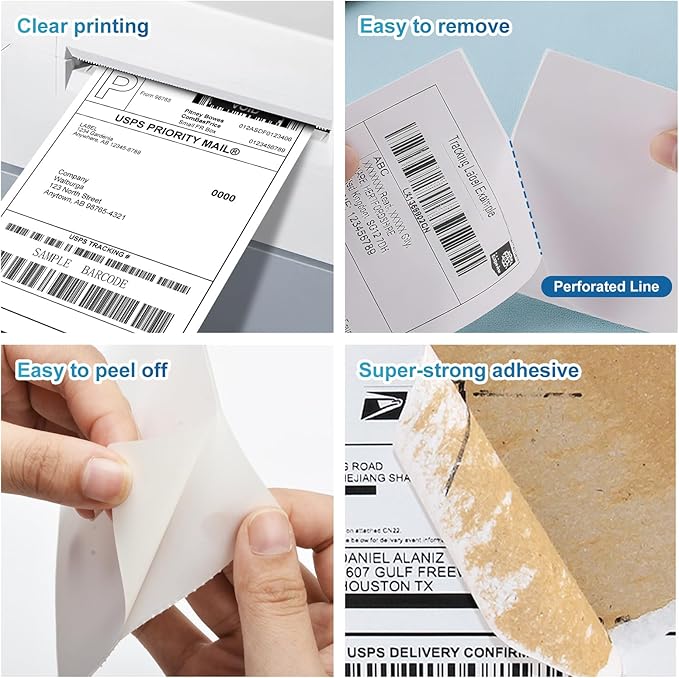 9527 Product 4 x 6 Thermal Labels - Image 4