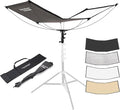 RAUBAY Quick-Open Curved Reflector, U-Shape Clamshell Light Reflector by RAUBAY