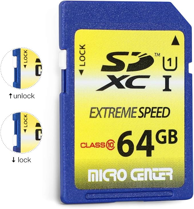 INLAND 64GB Class 10 SDXC Flash Memory Card Full Size SD Chip USH-I U1 Trail - Image 2