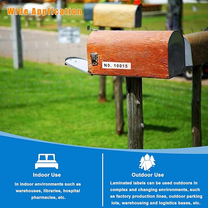 15Pack TZe TZ Tape 12mm 0.47 Laminated White Replacement for Brother P-Touch TZe-231 TZC-231 Label Maker Tape Compatible with Brother Label Maker PT-D210 PT-D220 PT-H110