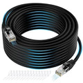 Cat 6 Ethernet Cable 25 FT, Long High Speed Cat6 Internet Cable, Standard RJ45 by Kxable