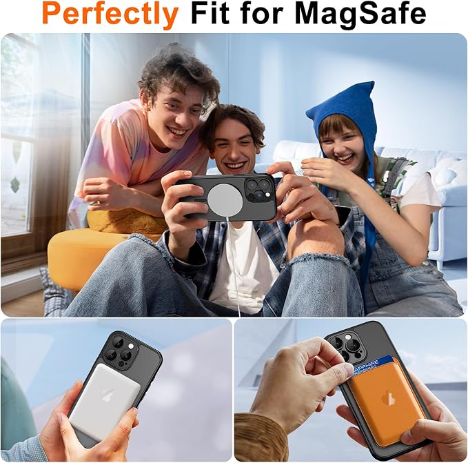 Magnetic for iPhone 15 Pro Max Case Clear - Image 4