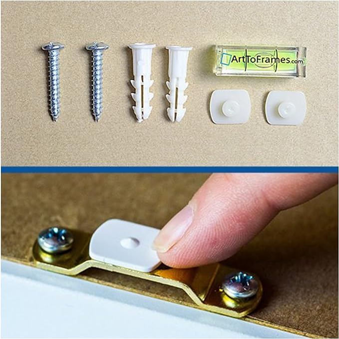 PinPix 15x13 Inch Cork Bulletin Board. This Decorative Framed Pin Board Comes with Desert Pastel Design and a Satin Black Frame. Ideal for Home Office Decor or Message Board (PinPix-1815)