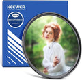 NEEWER 58mm Black Diffusion 1/4 Filter Dreamy Soft Cinematic Effect Filter by Neewer
