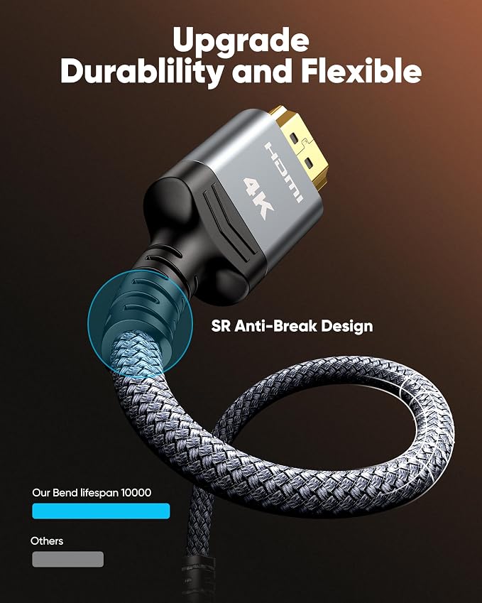 Highwings 4K HDMI Cable 8FT - Image 3