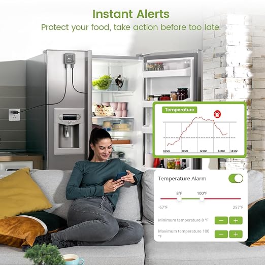 MOCREO WiFi Refrigerator Thermometer - Image 3