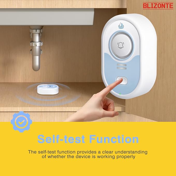 Water Leak Detector 6 Pack, 5-Year Battery Life, Water Alarm - Image 8