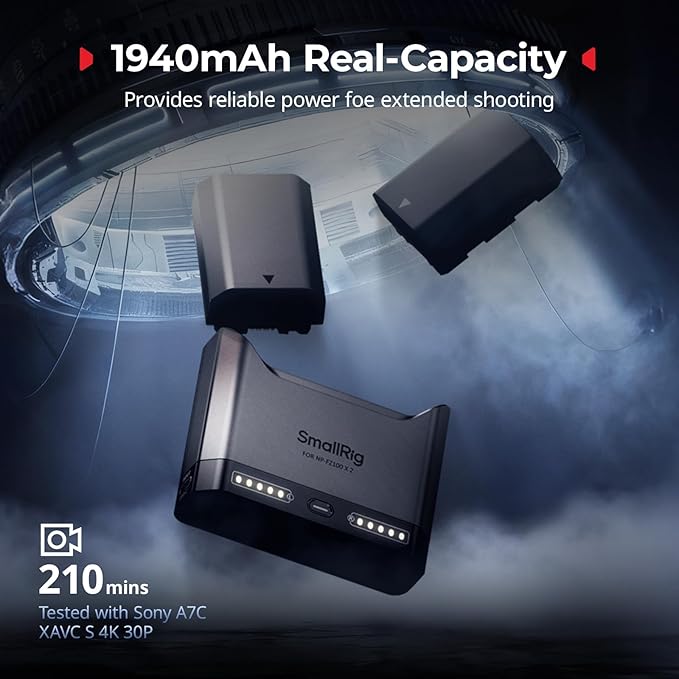 SMALLRIG NP-FZ100 Camera Battery Set - Image 2