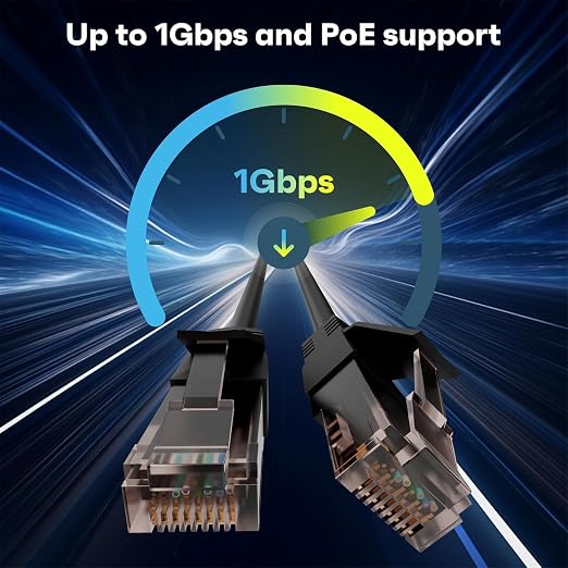 Cat6 Ethernet Cable 3 FT, Snagless Short Cat 6 Patch Cord, RJ45 Pure Copper - Image 2
