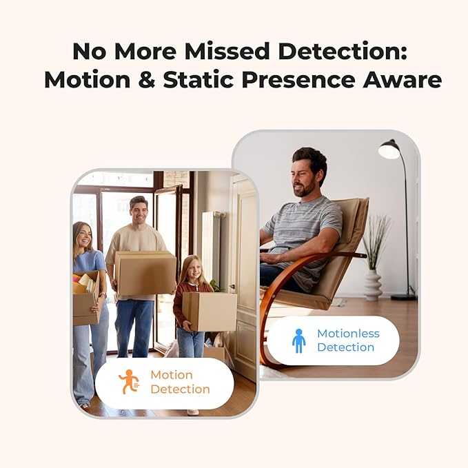 THIRDREALITY Presence Sensor R2, 24GHz mmWave Radar, Adjustable Sensitivity - Image 6
