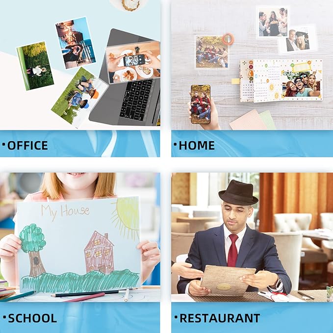 Uinkit 3.5 Mil 100 Pack Clear Thermal Laminating Pouches, 11.5 x 17.5-Inch Lamination Pouches Paper, Fits 11 x 17 Inch Laminator Sheet, Rounded Corner