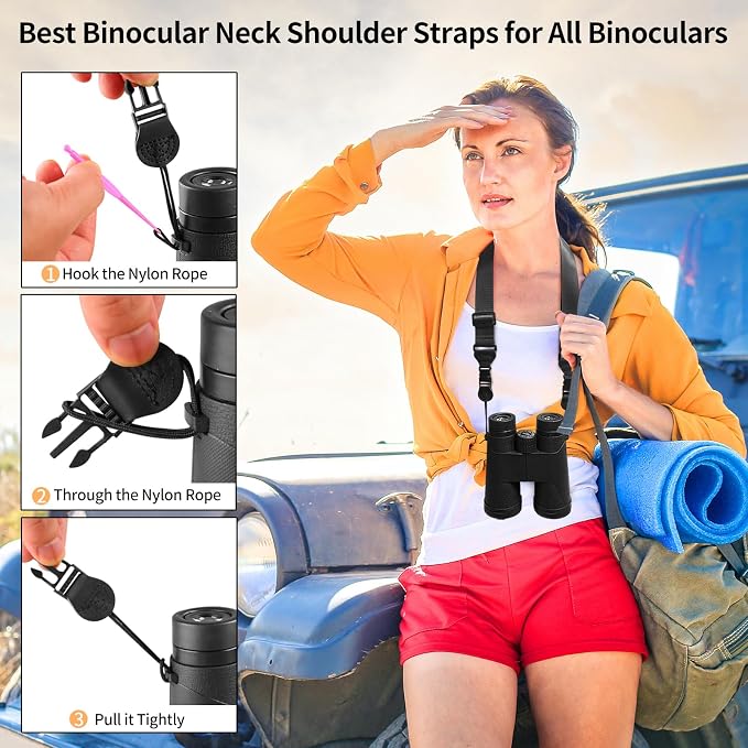FIEIL Universal Shoulder Strap, Replacement Nylon Neck Lanyard, Comfortable - Image 4