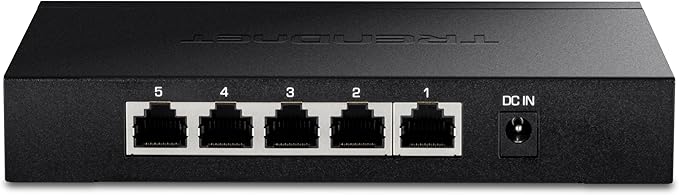TRENDnet 5-Port Unmanaged 2.5G Gaming Switch, 5 x 2.5GBASE-T Ports, 25Gbps - Image 15