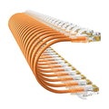 Cat6a Patch Cables 3ft Slim, Cat6 Ethernet Patch Cable Pure Copper, Flexible by 10Gsupxsel