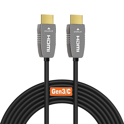RUIPRO 8K HDMI 2.1b Fiber Optic Cable CL2 Rated 130 Feet 48Gbps 8K60Hz 4K120Hz by RUIPRO-ProfessionalQualityVideoandAudioYouCanSeeandHear