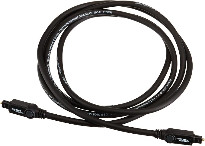 Amazon Basics Toslink Digital Optical Audio Fiber Optic Cable, - Image 5