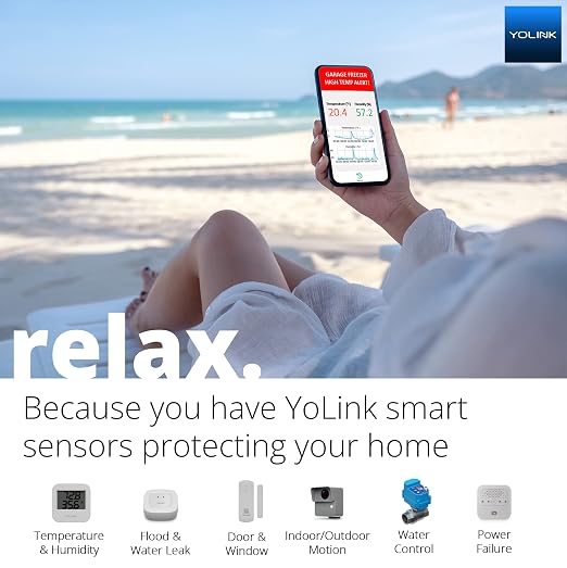 YoLink LoRa Smart Door & Window Sensor 3-Pack: Door Left-Open Reminders - Image 8