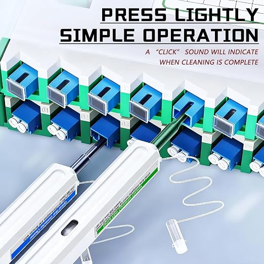 4 in 1 Fiber Optic Cleaner Cleaning Pen Box Kit, 2.5mm 1.25mm FC SC ST LC - Image 6