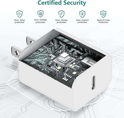 Upgraded Apple Watch Charger, Magnetic Fast Charger, USB C Charger Block Plug - Image 4