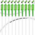 10Pack - 10m SC/APC to SC/APC Fiber Optic Internet Cable, Armored Single Mode by Bangun