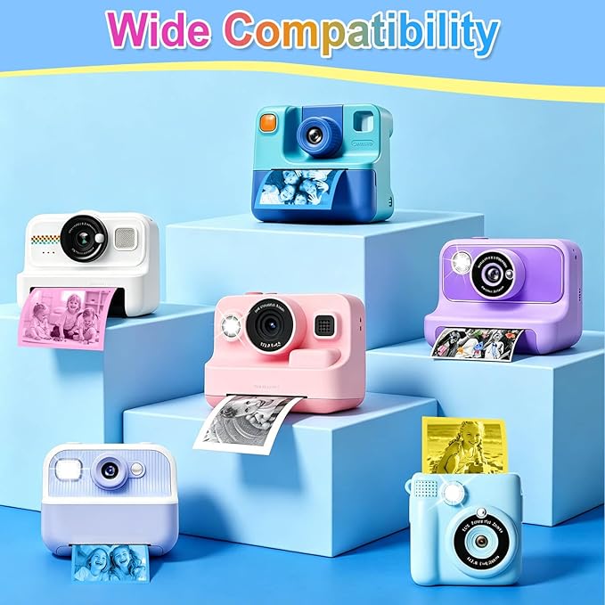36 Rolls Kids Camera Paper Roll Refill Compatible - Image 3