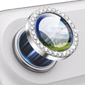 for iPhone 17 Air Camera Lens Protector Bling, Individual Diamond Metal Ring by Xfilm