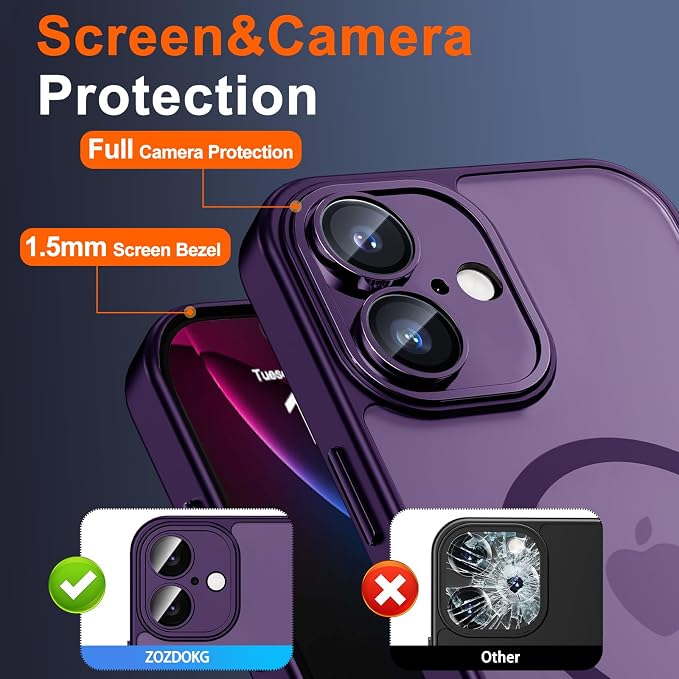 for iPhone 16 Case with Privacy Screen Protector and Camera Protection - Image 6