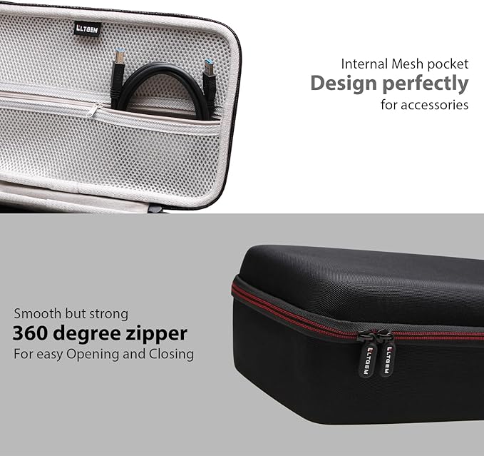 LTGEM Case Compatible with ScanSnap iX1300 & Doxie Pro DX400, Black