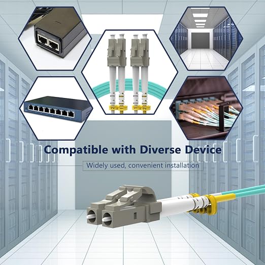 KeepFly Fiber- OM4 LC to LC Fiber Patch Cable 3M/10ft, 40G/100Gb 50/125μm - Image 7