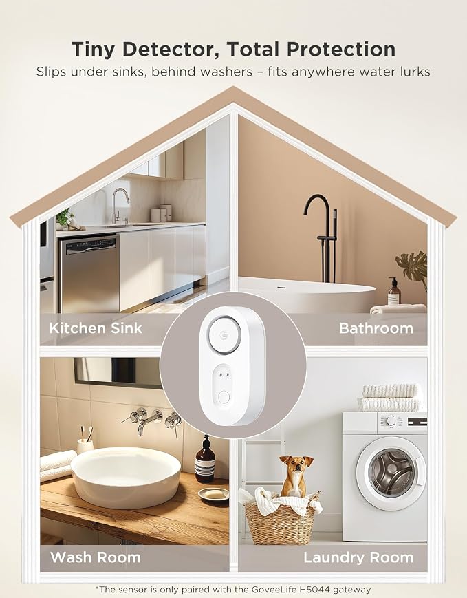 GoveeLife Upgraded Smart Water Leak Detector 1s - Image 9
