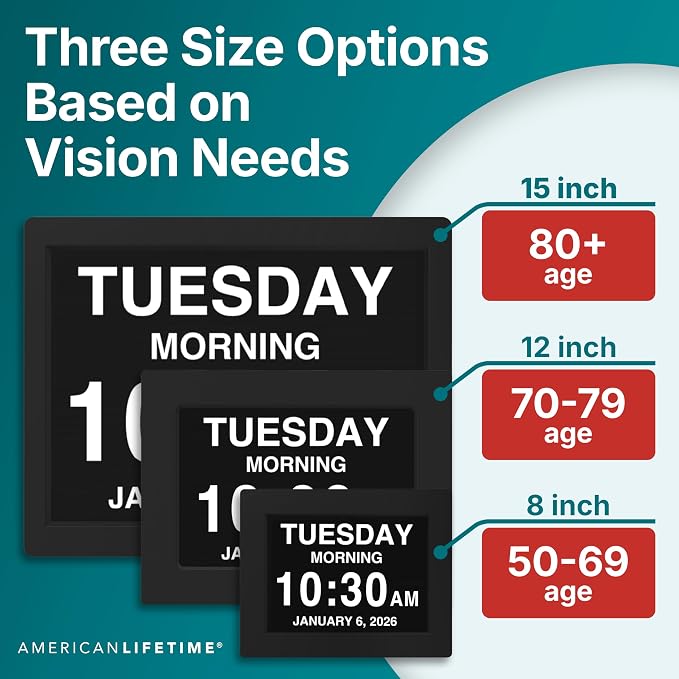 American Lifetime Dementia Clock - Image 3