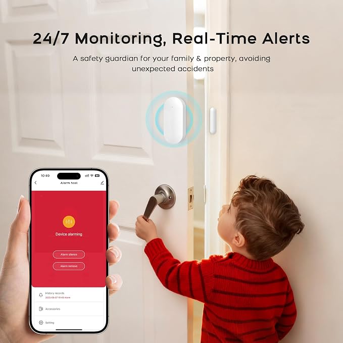 Wireless Home Security Systems, 22Piece WiFi+4G App - Image 3
