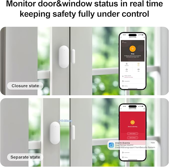 Home Alarm System Wireless, Door/Window Sensors, Motion Detectors, - Image 5