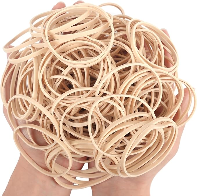 2-1/2" x 1/16'' - Size #16 - Rubber Band Depot - Everyday Bands, Business Rubber Bands - Approximately 210 Rubber Bands Per Bag - 1/8 Pound Bag