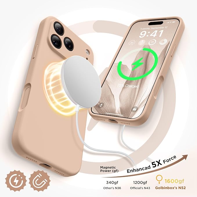 GolbinBox Magnetic for iPhone 17 Pro Max Case, Compatible - Image 5