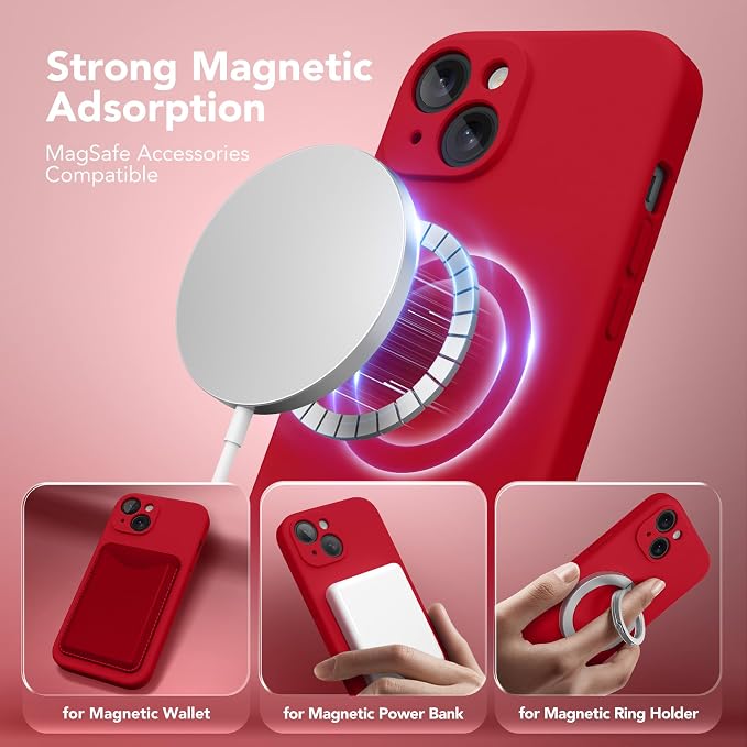 Magnetic for iPhone 15 Plus Case, Compatible - Image 2