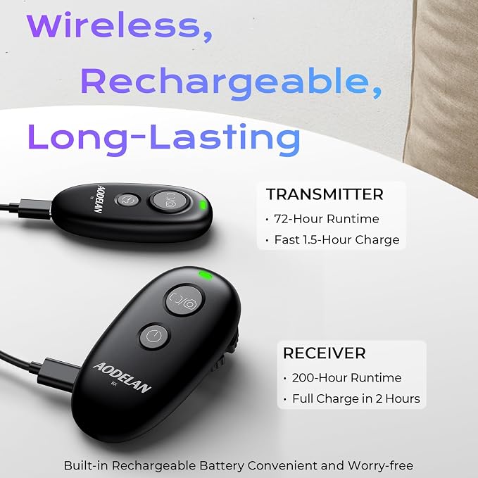 Upgraded USB-C Rechargeable Wireless Camera Remote Control Shutter Release – - Image 3
