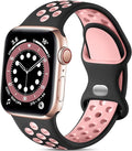 Lerobo Compatible for Apple Watch Band 41mm 40mm 38mm 42mm Women Men Silicone by Lerobo
