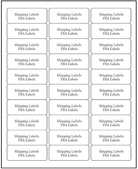 Address Labels for Inkjet Printers 1" x 2-5/8", Pack of 15000 Labels