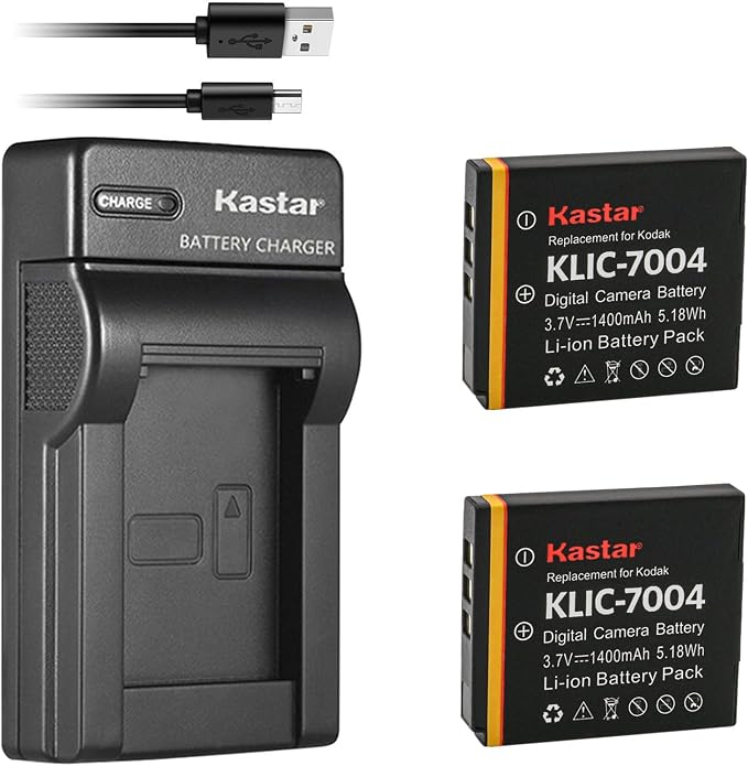 Kastar Battery & Slim USB Charger by Kastar