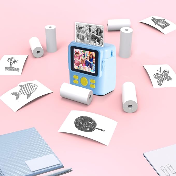 32 Rolls Instant Print Camera for Kids Refill Print Paper - Image 5