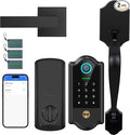 Smart Fingerprint Door Lock for Front Door – Keyless Entry Deadbolt by YOSIMIKA
