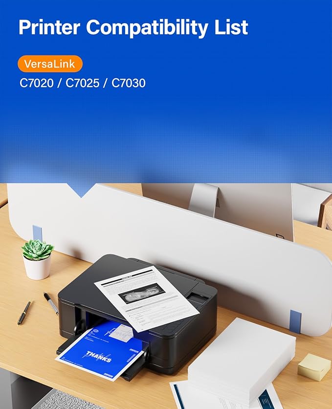 Versalink C7020 C7025 C7030 Drum Unit (Not Toner) 4-Pack High Capacity Replacement for Xerox 113R00780 Image-Drum Compatible with Xerox VersaLink C7020 C7025 C7030 Printer Black Cyan Magenta Yellow