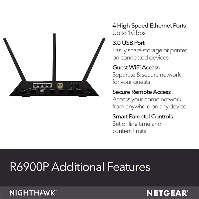 NETGEAR Nighthawk Smart Wi-Fi Router - Image 6