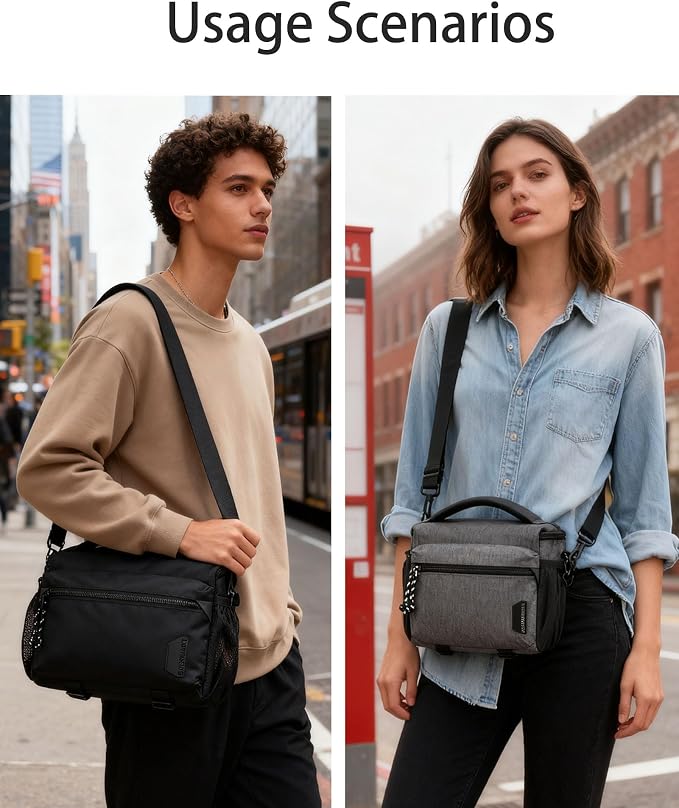 BAGSMART Small Camera Sling Bag - Image 7