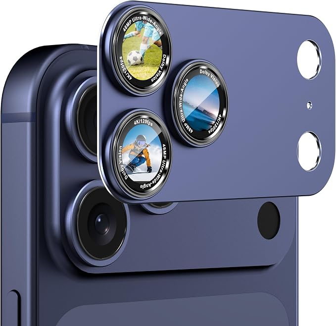 CACOE Camera Lens Protector for iPhone 17 Pro Max by CACOE