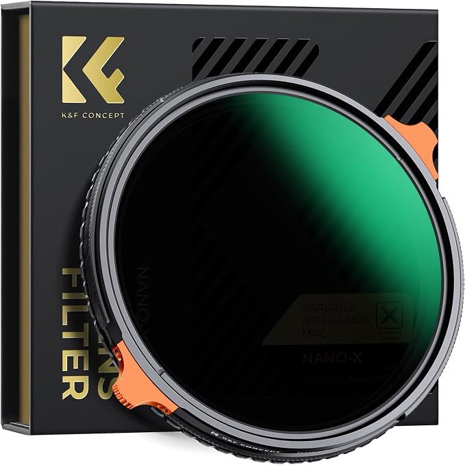 K&F CONCEPT 67mm ND4-64 ND Lens Filter Variable & CPL Polarizers Filter 2-in-1 by KFCONCEPT