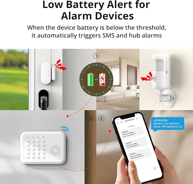 Alarm System for Home Security, 2025 Upgraded Wireless Security System - Image 7