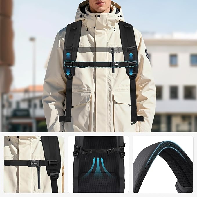 MOSISO Camera Backpack, DSLR/SLR/Mirrorless Camera Bag - Image 6